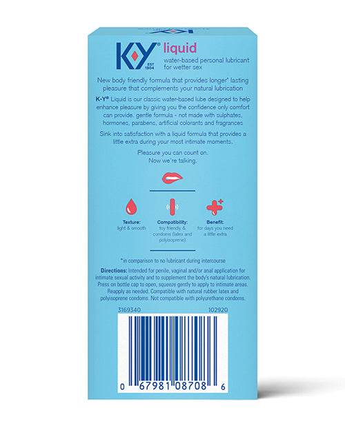 K-Y Natural Feeling Liquid - 2.4 oz - SEX LOVE DOLLS