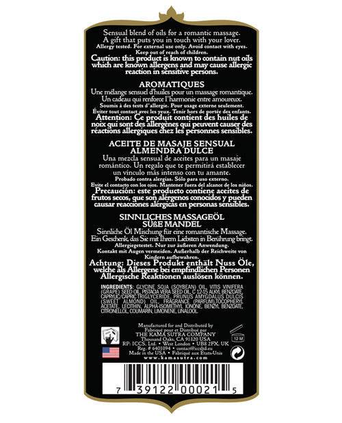 Kama Sutra Aromatic Oil - 8 Oz - SEX LOVE DOLLS