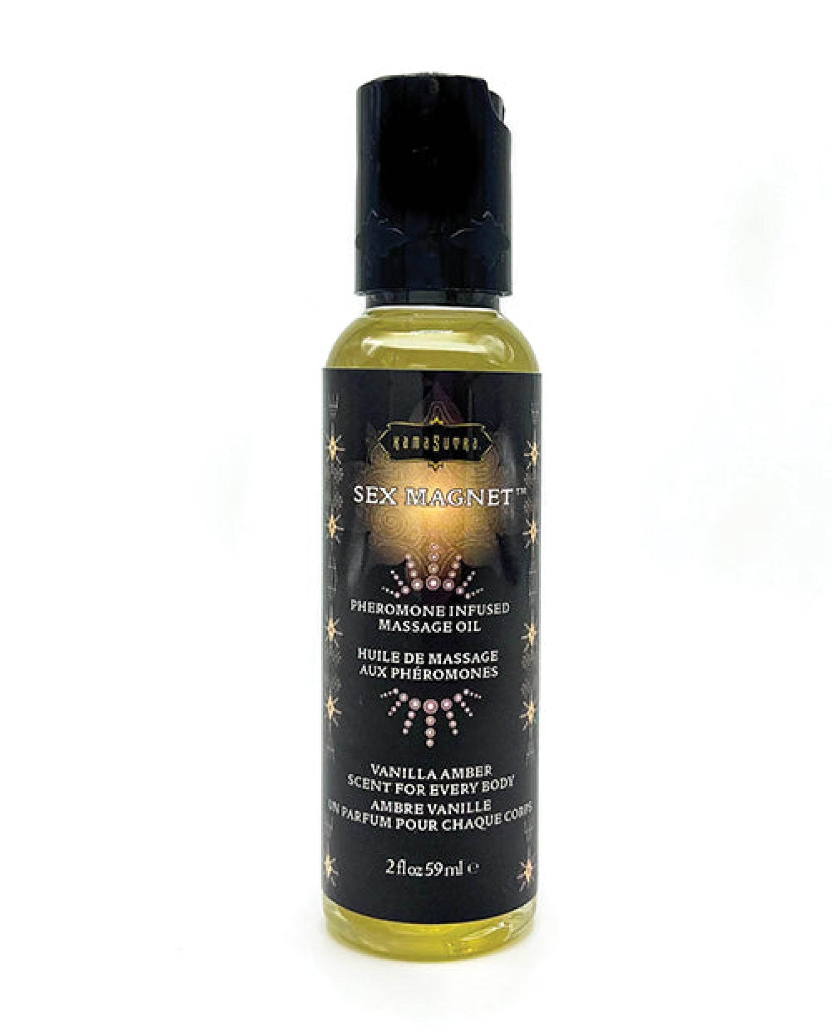 Kama Sutra Sex Magnet Pheromone Massage Oil - Amber Vanilla - SEX LOVE DOLLS