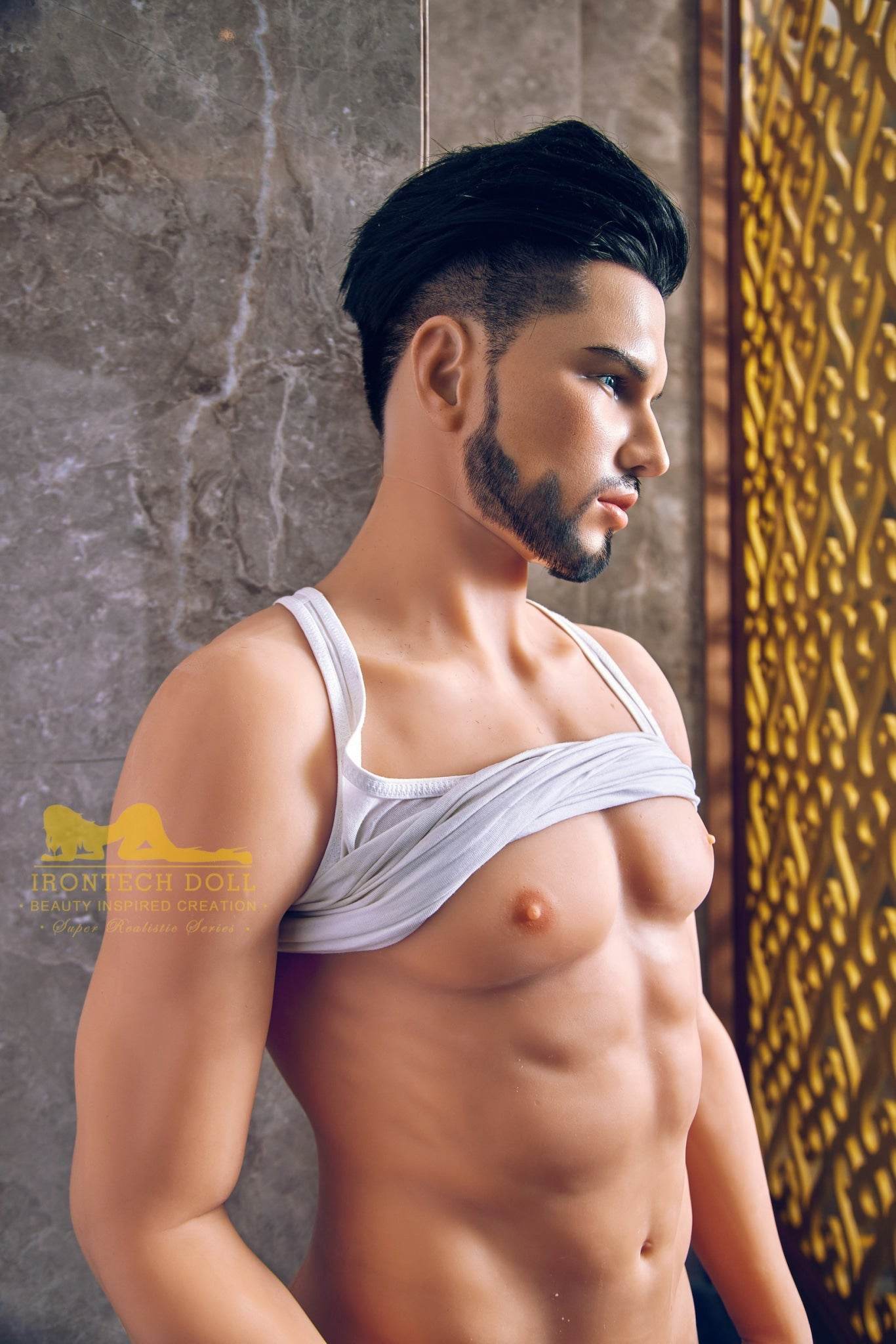 Kelvin Biker Hybrid Male Sex Doll - Iron Tech Doll - SEX LOVE DOLLS