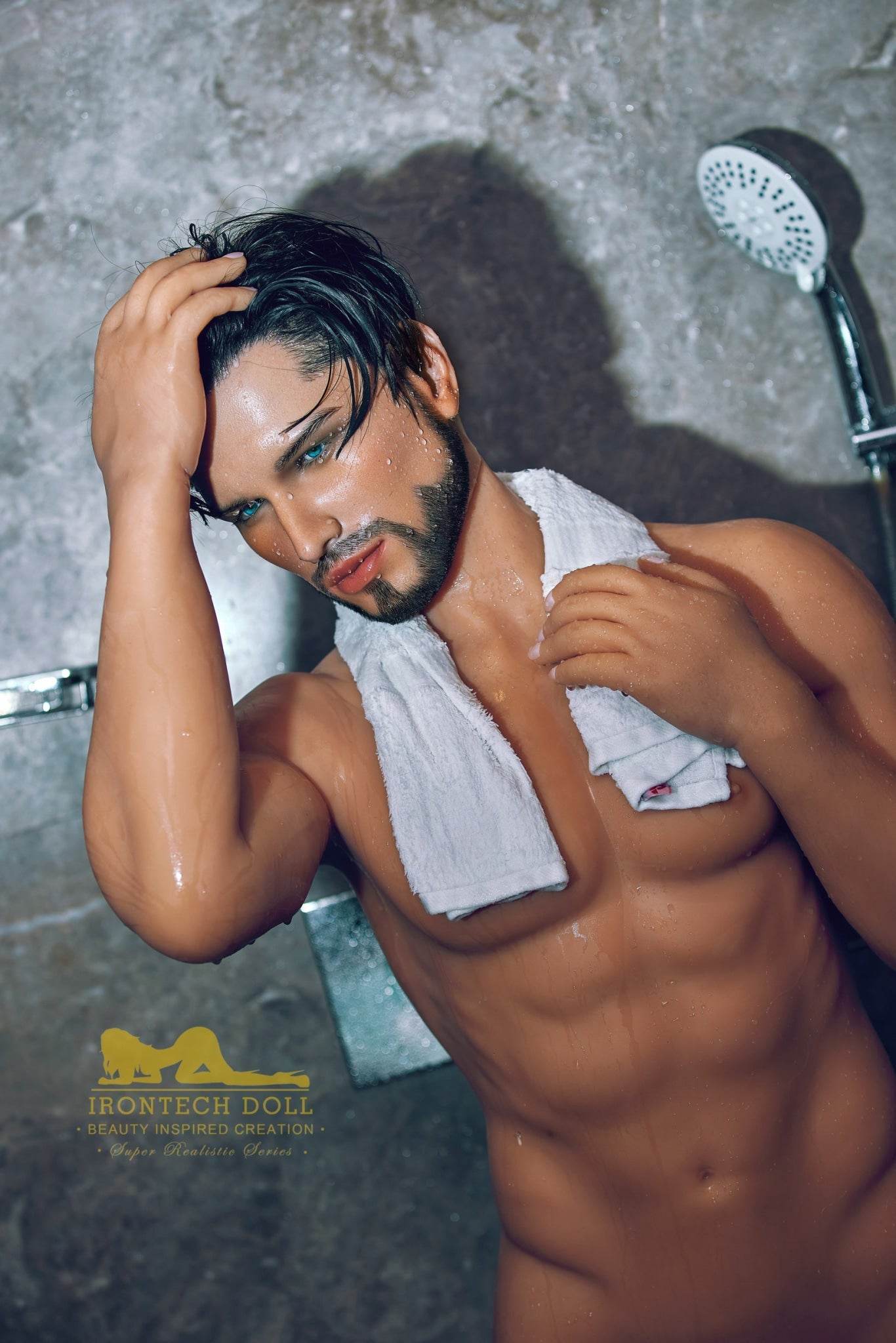 Kelvin Biker Hybrid Male Sex Doll - Iron Tech Doll - SEX LOVE DOLLS