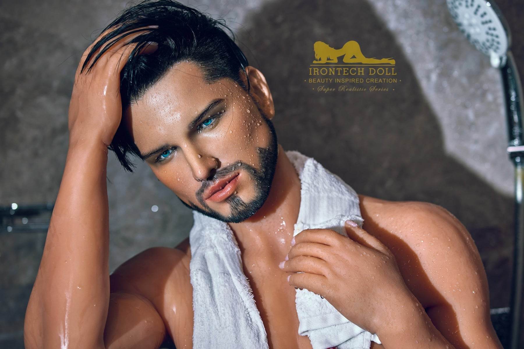 Kelvin Biker Hybrid Male Sex Doll - Iron Tech Doll - SEX LOVE DOLLS