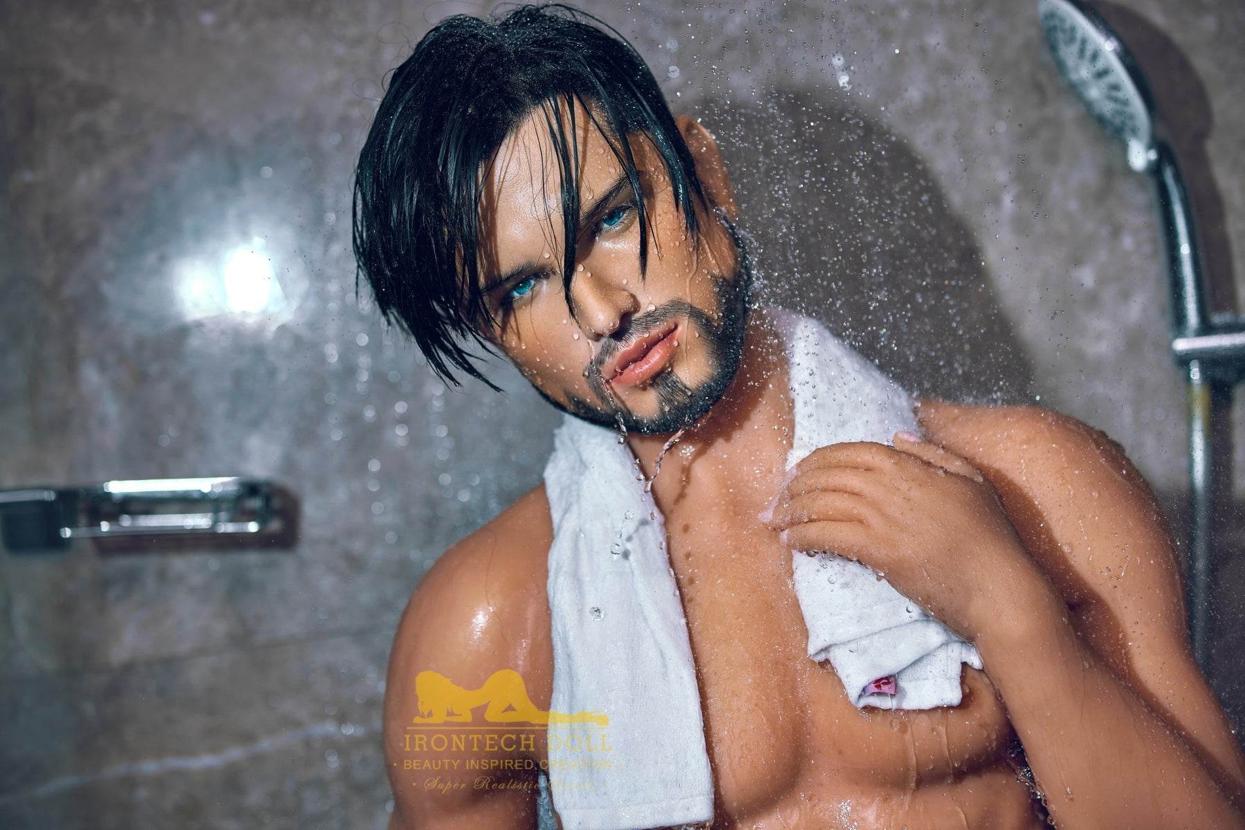 Kelvin Biker Hybrid Male Sex Doll - Iron Tech Doll - SEX LOVE DOLLS