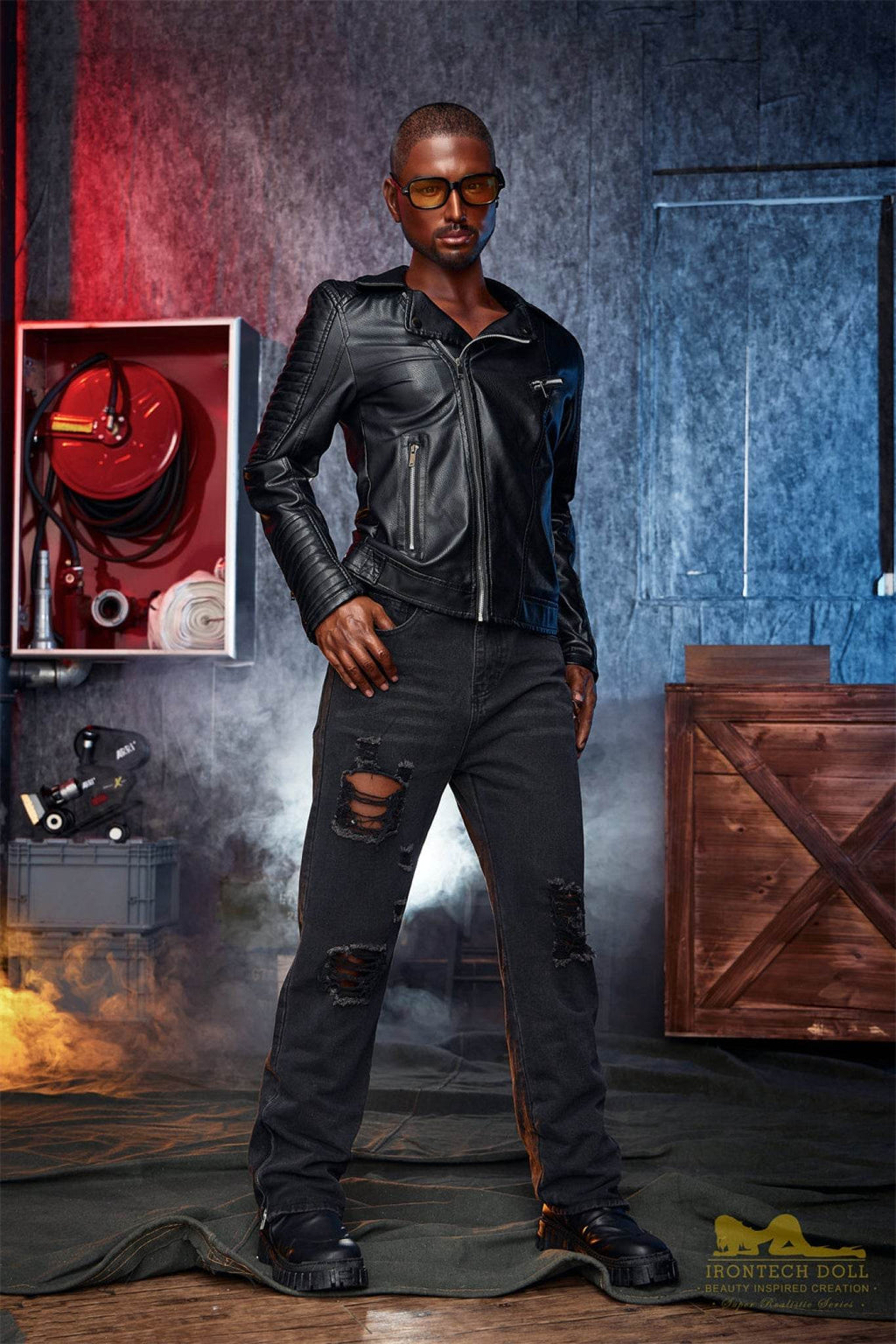 Kevin Ebony Silicone Male Sex Doll - IronTech Doll® - SEX LOVE DOLLS