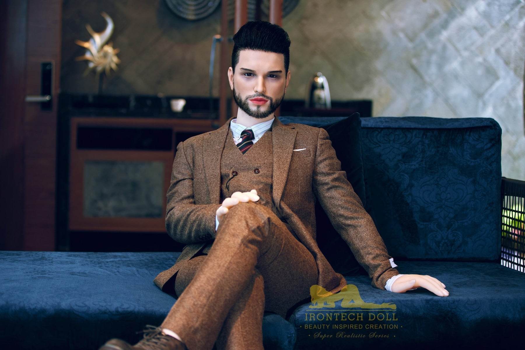 Kevin Hybrid Male Sex Doll - Iron Tech Doll - SEX LOVE DOLLS