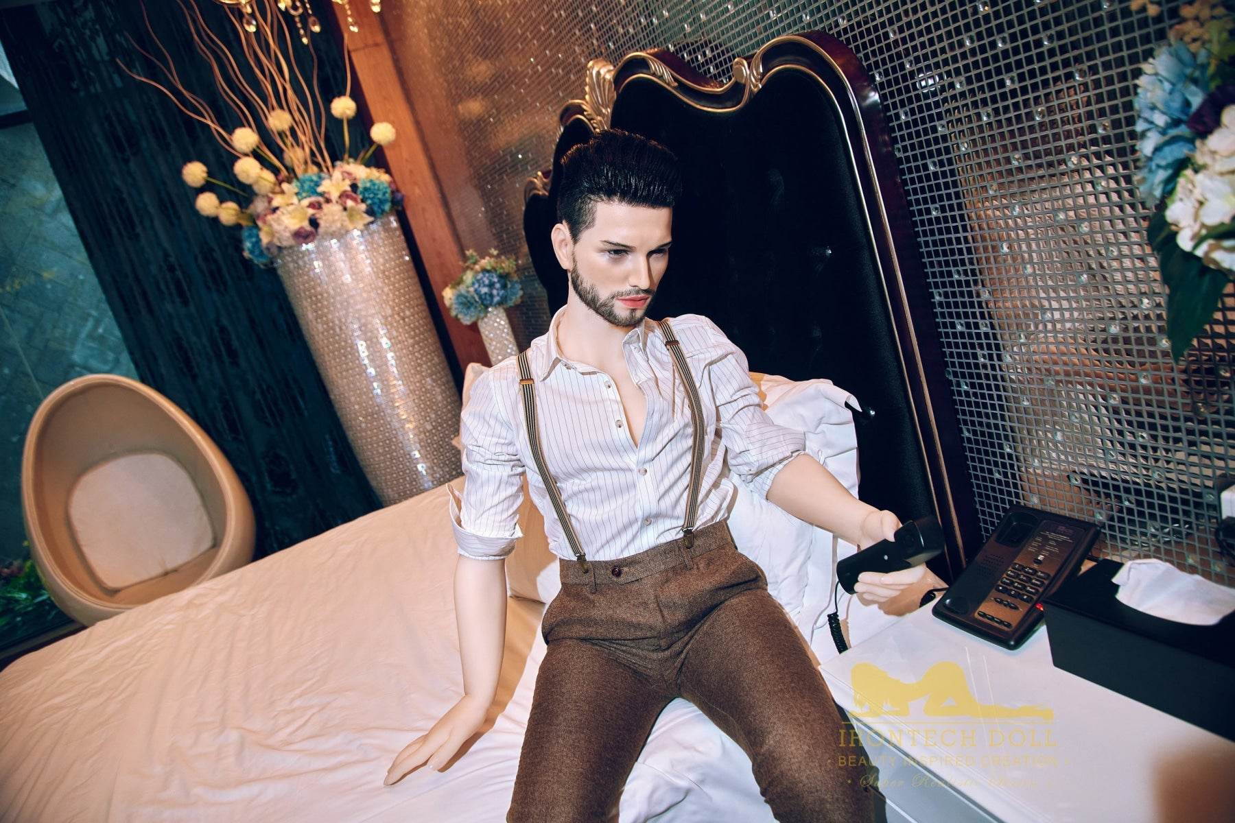 Kevin Hybrid Male Sex Doll - Iron Tech Doll - SEX LOVE DOLLS