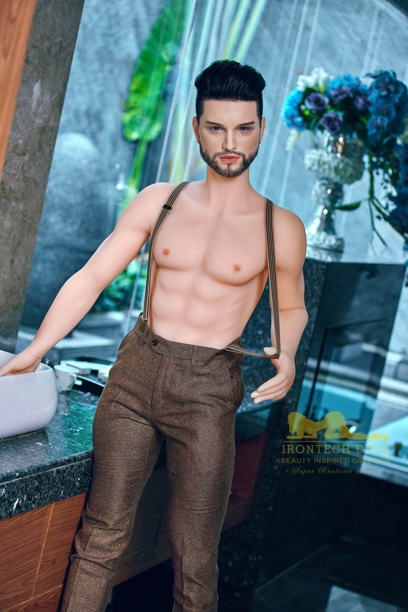 Kevin Hybrid Male Sex Doll - Iron Tech Doll - SEX LOVE DOLLS