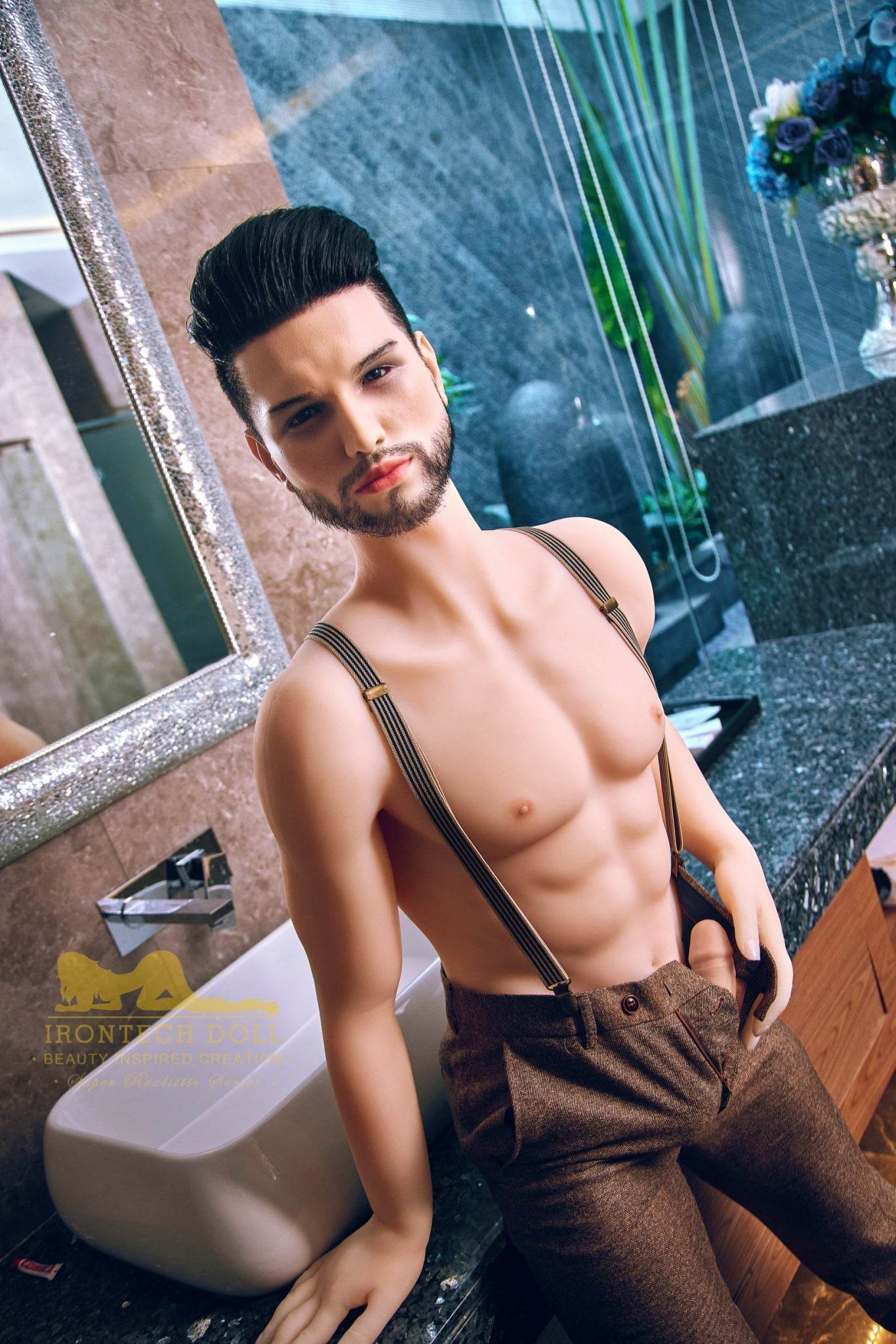Kevin Hybrid Male Sex Doll - Iron Tech Doll - SEX LOVE DOLLS