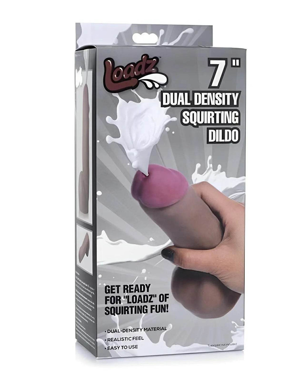 Loadz Dual Density Squirting Dildo - SEX LOVE DOLLS