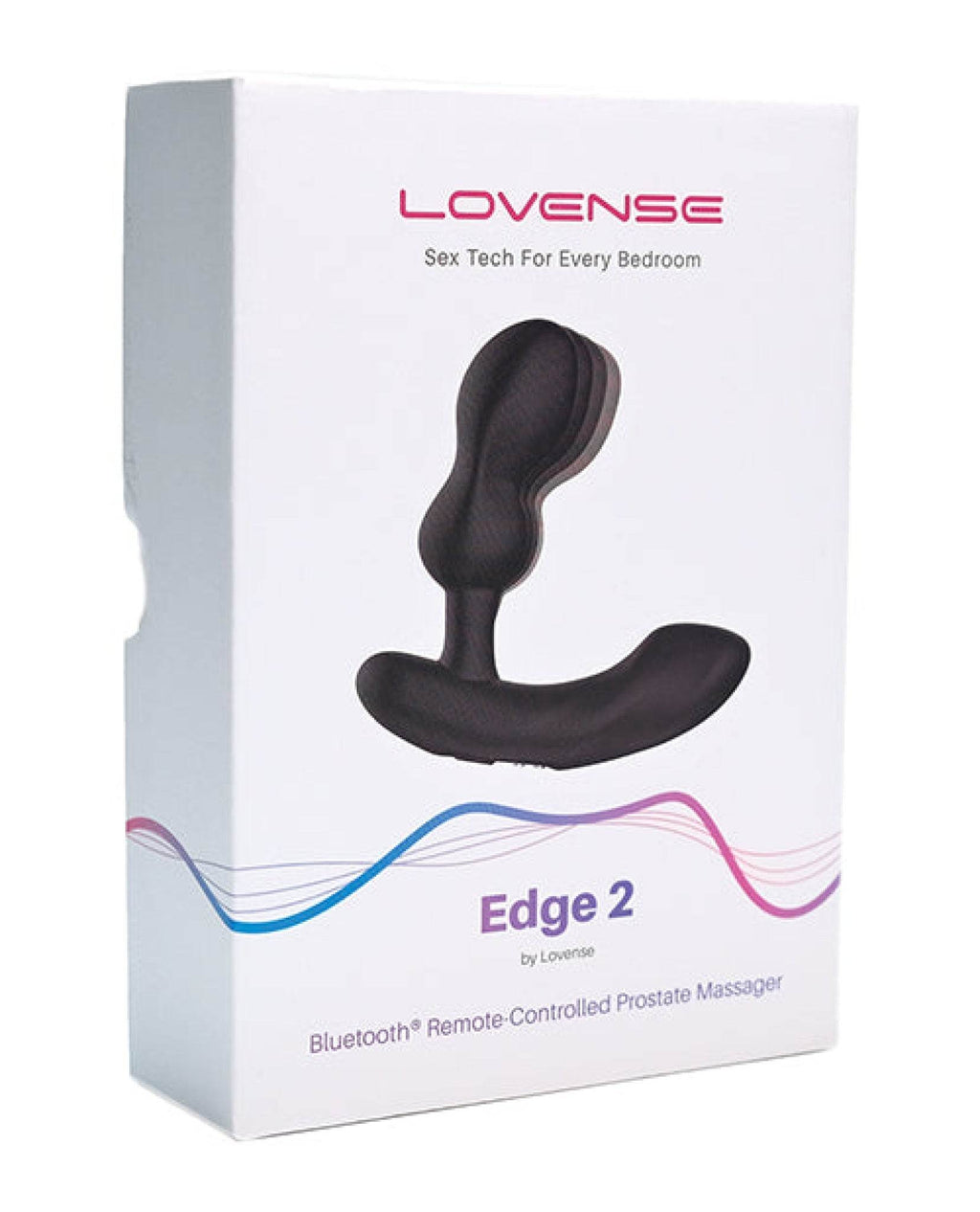 Lovense Edge 2 Flexible Prostate Massager - Black - SEX LOVE DOLLS