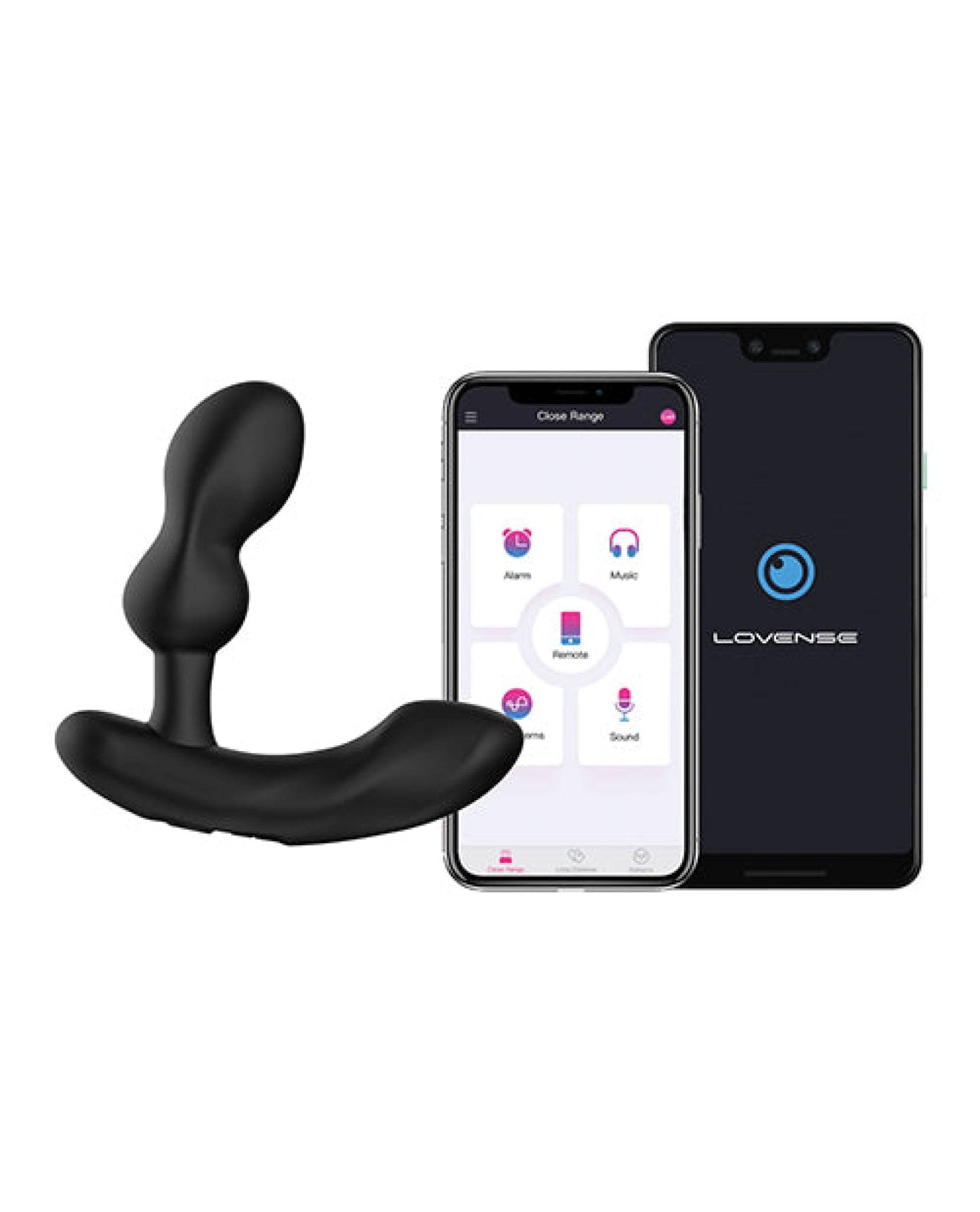 Lovense Edge 2 Flexible Prostate Massager - Black - SEX LOVE DOLLS