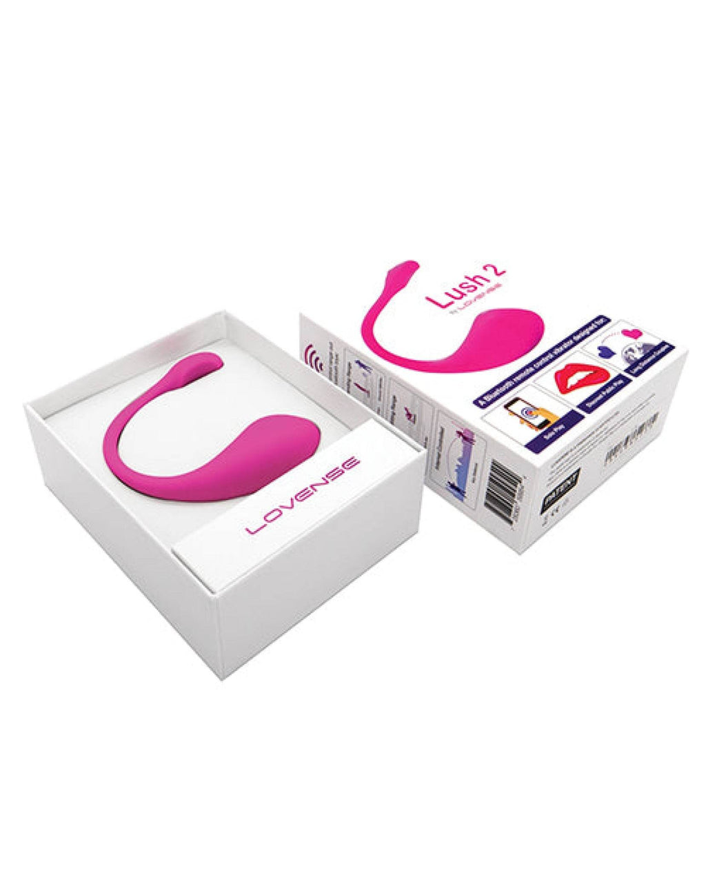 Lovense Lush 2.0 Sound Activated Vibrator - Pink - SEX LOVE DOLLS