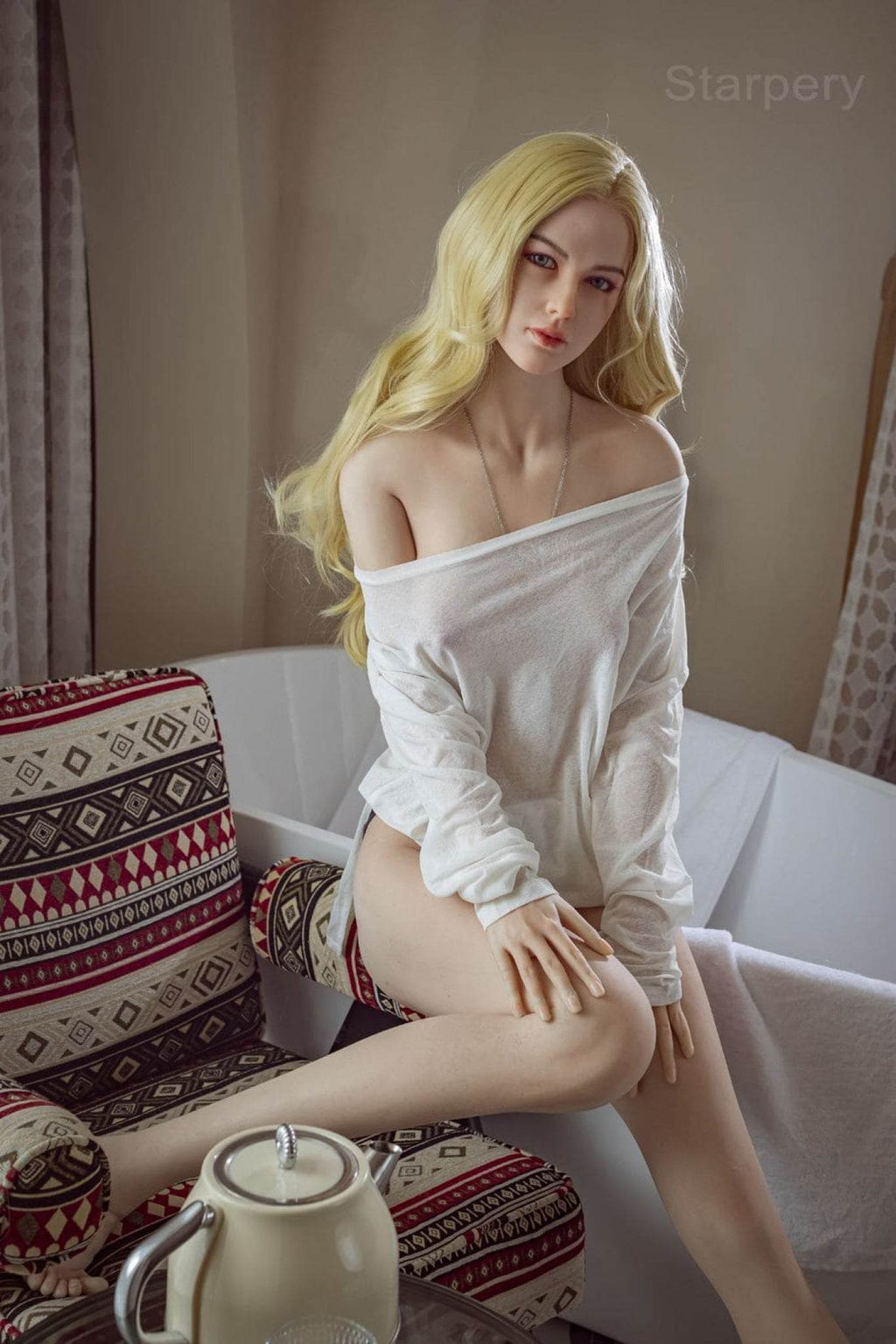 Lubby Blonde Realistic TPE Sex Doll - Starpery® - SEX LOVE DOLLS