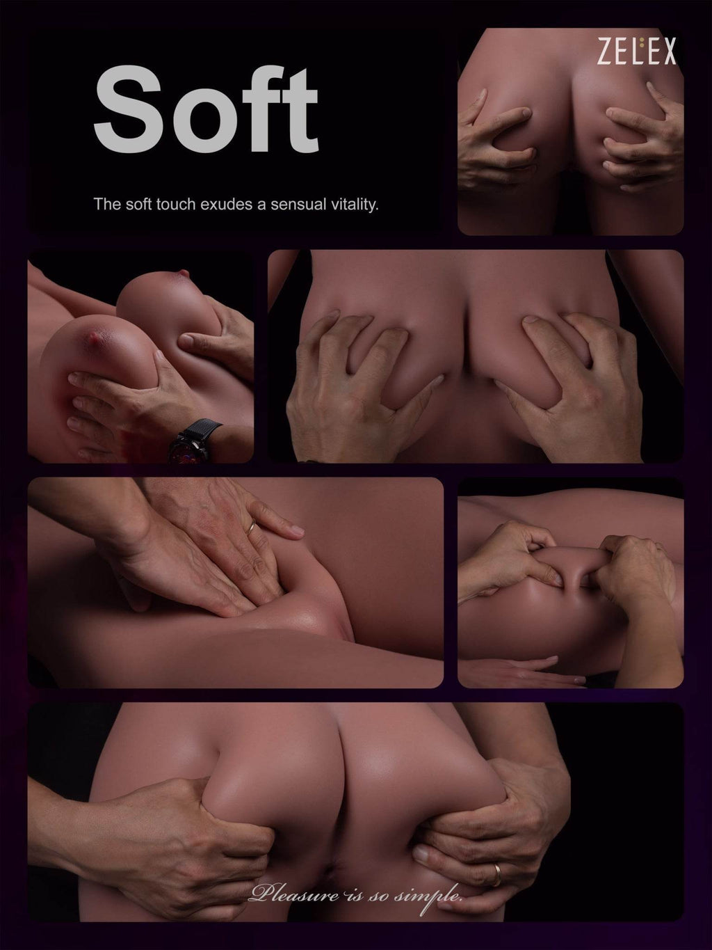 Nadia Premium Silicone Head (Movable Jaw) + SLE Body Sex Doll - ZELEX® [USA STOCK] - SEX LOVE DOLLS