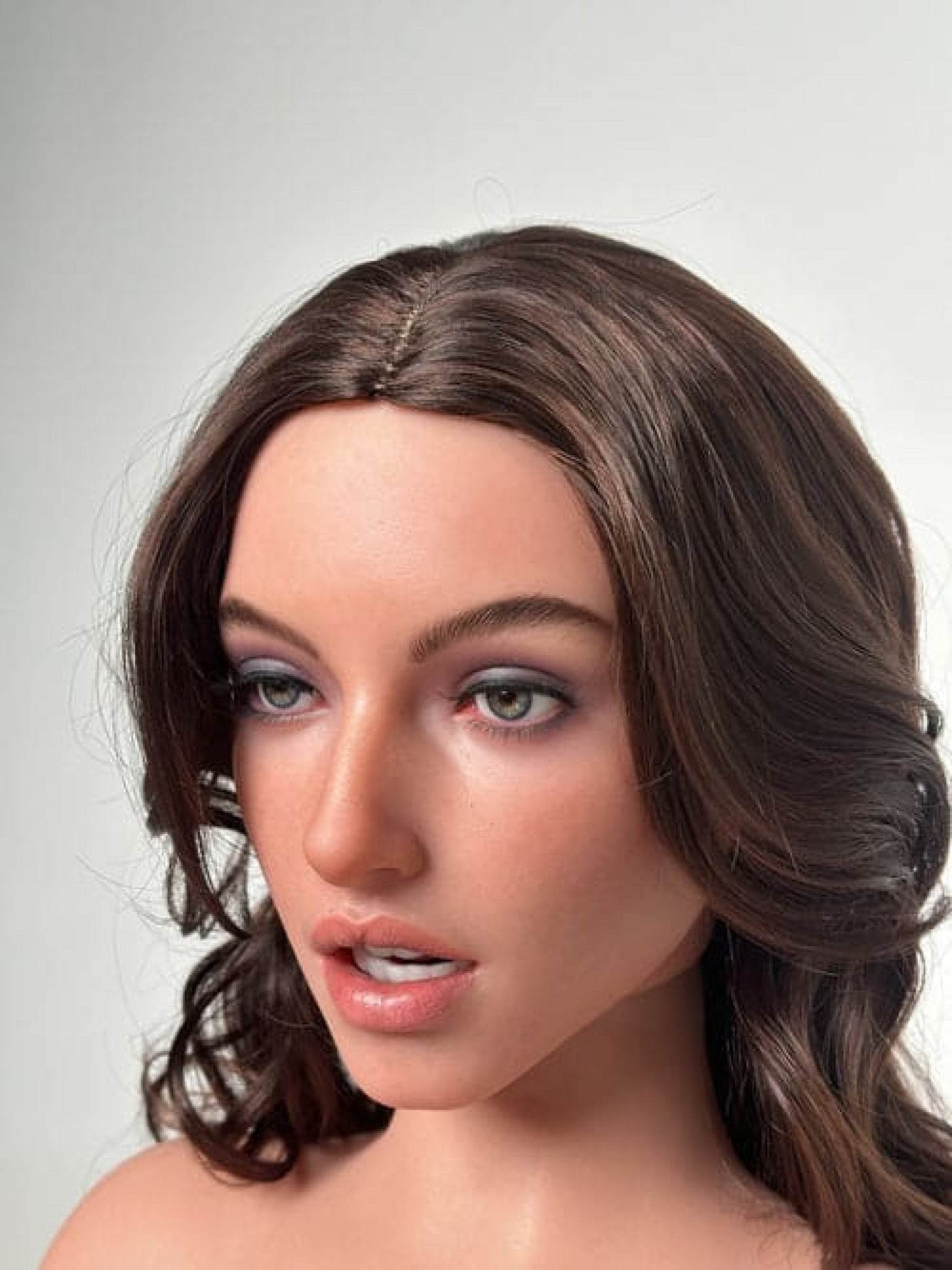 Natalie Premium Silicone Head (Movable Jaw) + SLE Body Sex Doll - ZELEX® [USA STOCK] - SEX LOVE DOLLS