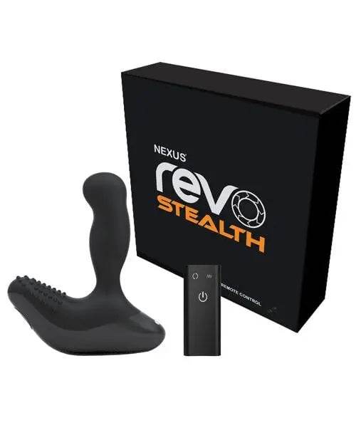 Nexus Revo Stealth Remote Control Rotating Prostate Massager - Black - SEX LOVE DOLLS