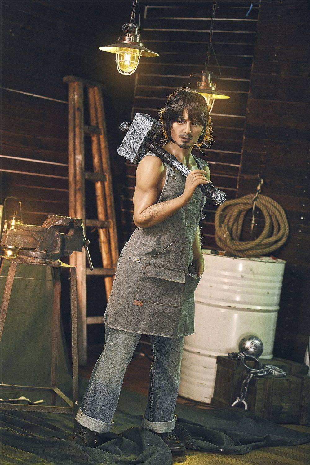 Nicholas TPE Male Doll - Iron Tech Doll - SEX LOVE DOLLS