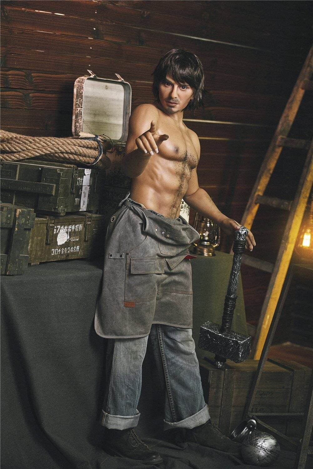 Nicholas TPE Male Doll - Iron Tech Doll - SEX LOVE DOLLS