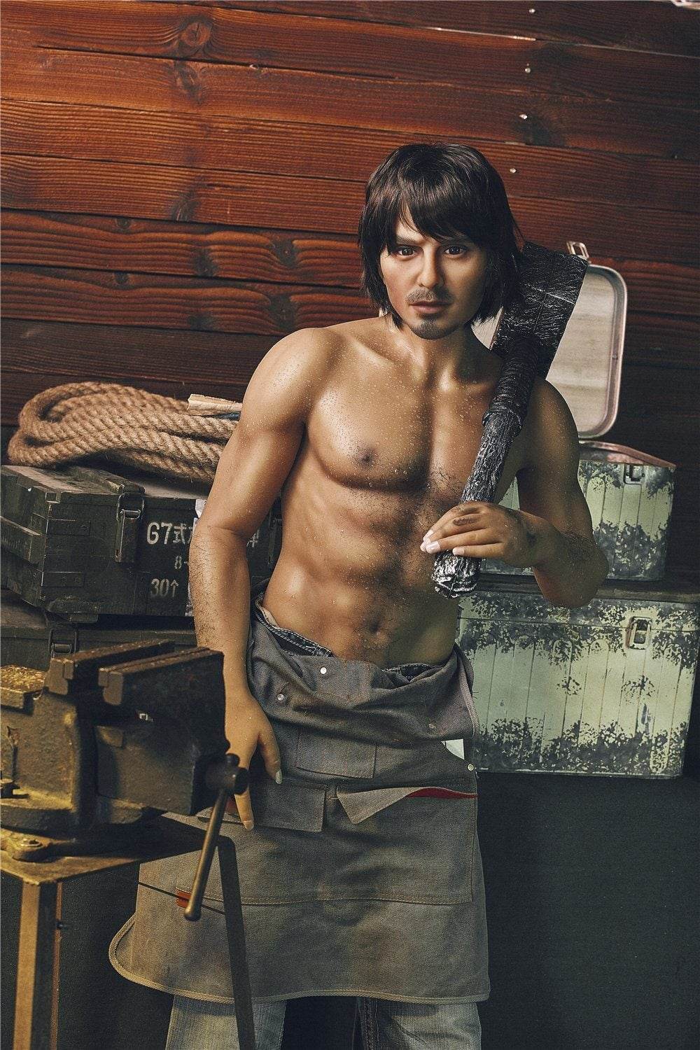 Nicholas TPE Male Doll - Iron Tech Doll - SEX LOVE DOLLS