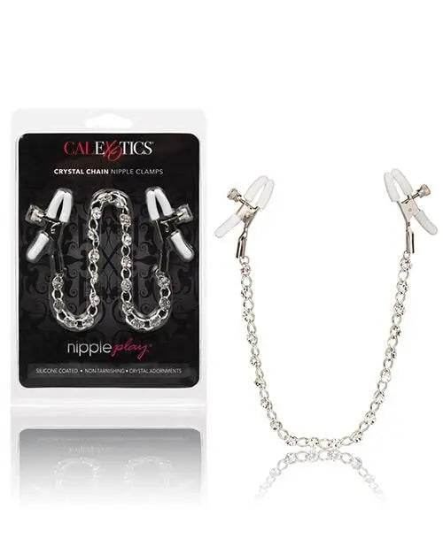 Nipple Play Crystal Nipple Clamps - SEX LOVE DOLLS