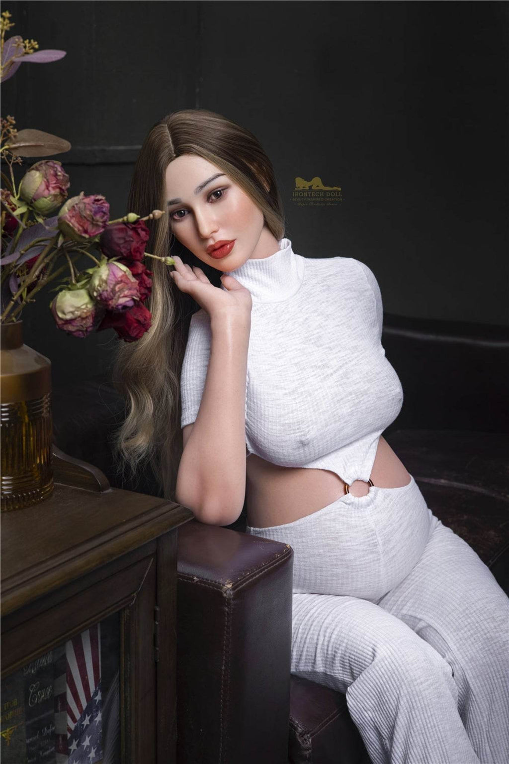 Pearl Realistic Pregnant Silicone Sex Doll - IronTech Doll® - SEX LOVE DOLLS
