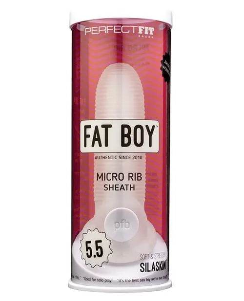 Perfect Fit Fat Boy Micro Ribbed Sheath - SEX LOVE DOLLS