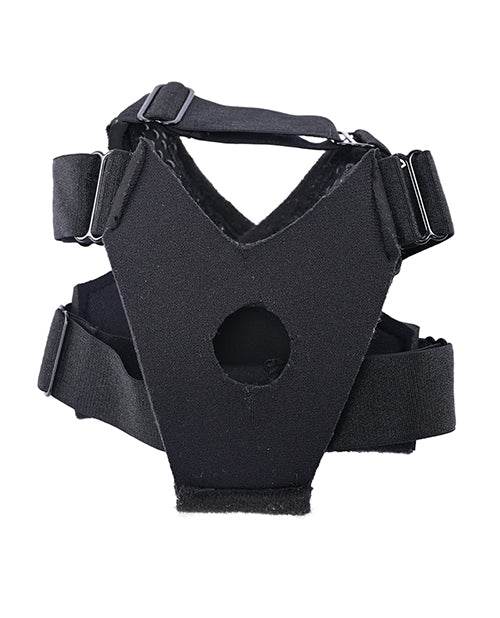 Pivot Flex Foot Strap-On - Black - SEX LOVE DOLLS