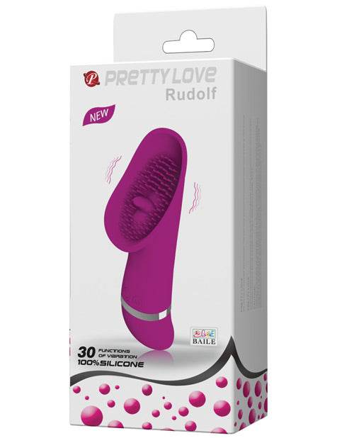 Pretty Love Rudolf Licker 30 Function Vibrator - Fuchsia - SEX LOVE DOLLS