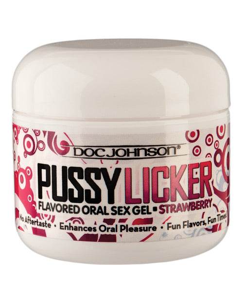 Pussy Licker - 2 oz Strawberry - SEX LOVE DOLLS