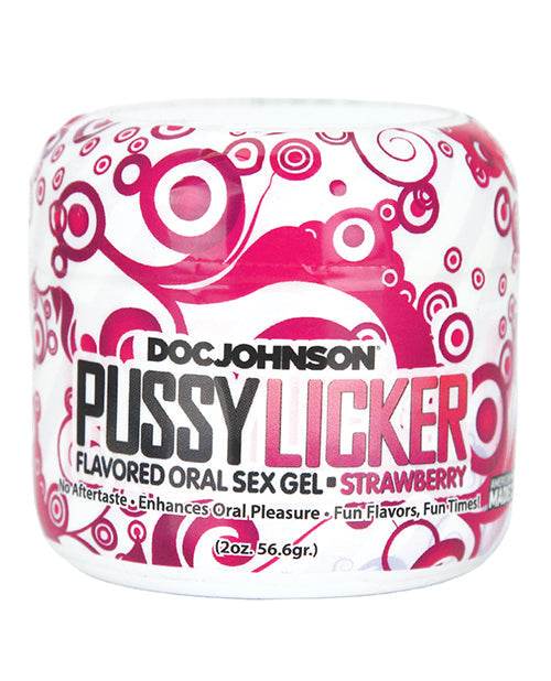 Pussy Licker - 2 oz Strawberry - SEX LOVE DOLLS