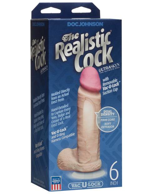 Realistic Ultraskyn Cock W/balls - SEX LOVE DOLLS