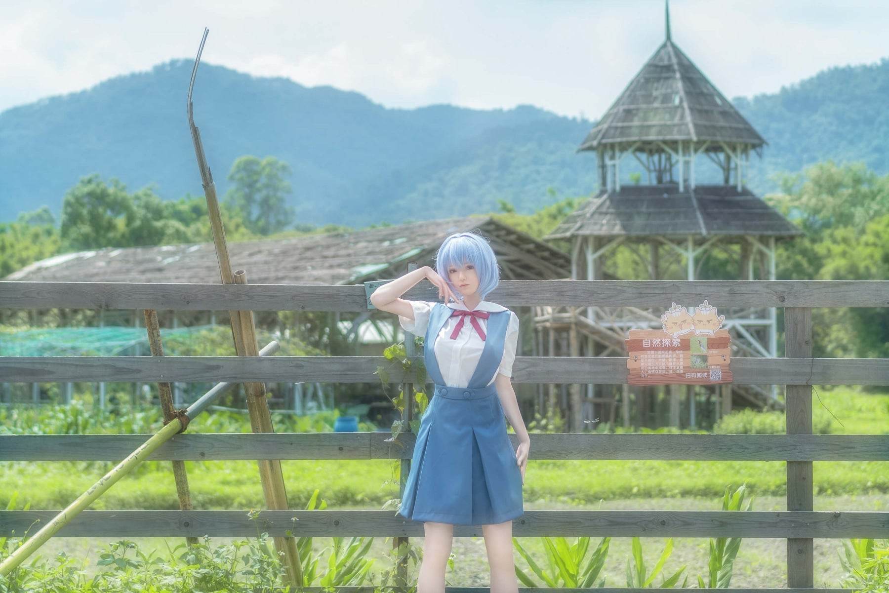 Rei Ayanami Anime Silicone Sex Doll - Game Lady Doll - SEX LOVE DOLLS