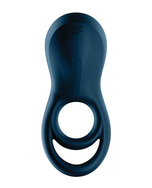 Satisfyer Epic Duo Ring Vibrator - Dark Blue - SEX LOVE DOLLS