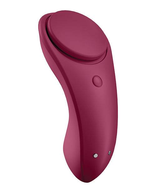 Satisfyer Sexy Secret Panty Vibrator - Red Wine - SEX LOVE DOLLS