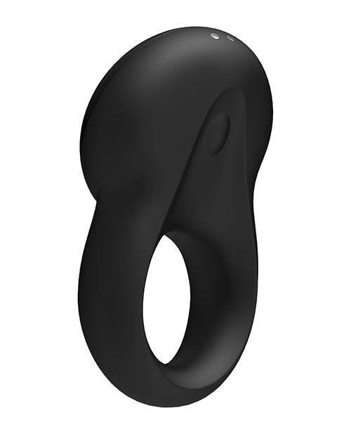 Satisfyer Signet Ring w/Bluetooth App - Black - SEX LOVE DOLLS