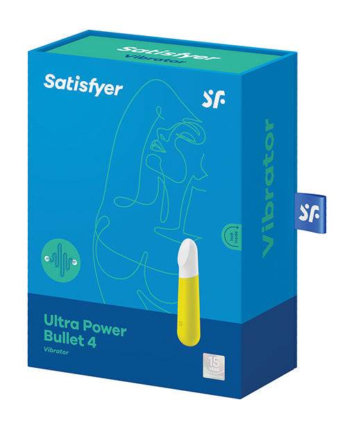 Satisfyer Ultra Power Bullet 4 - Yellow - SEX LOVE DOLLS