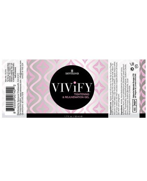Sensuva Vivify Tightening Gel - 1.7 oz - SEX LOVE DOLLS