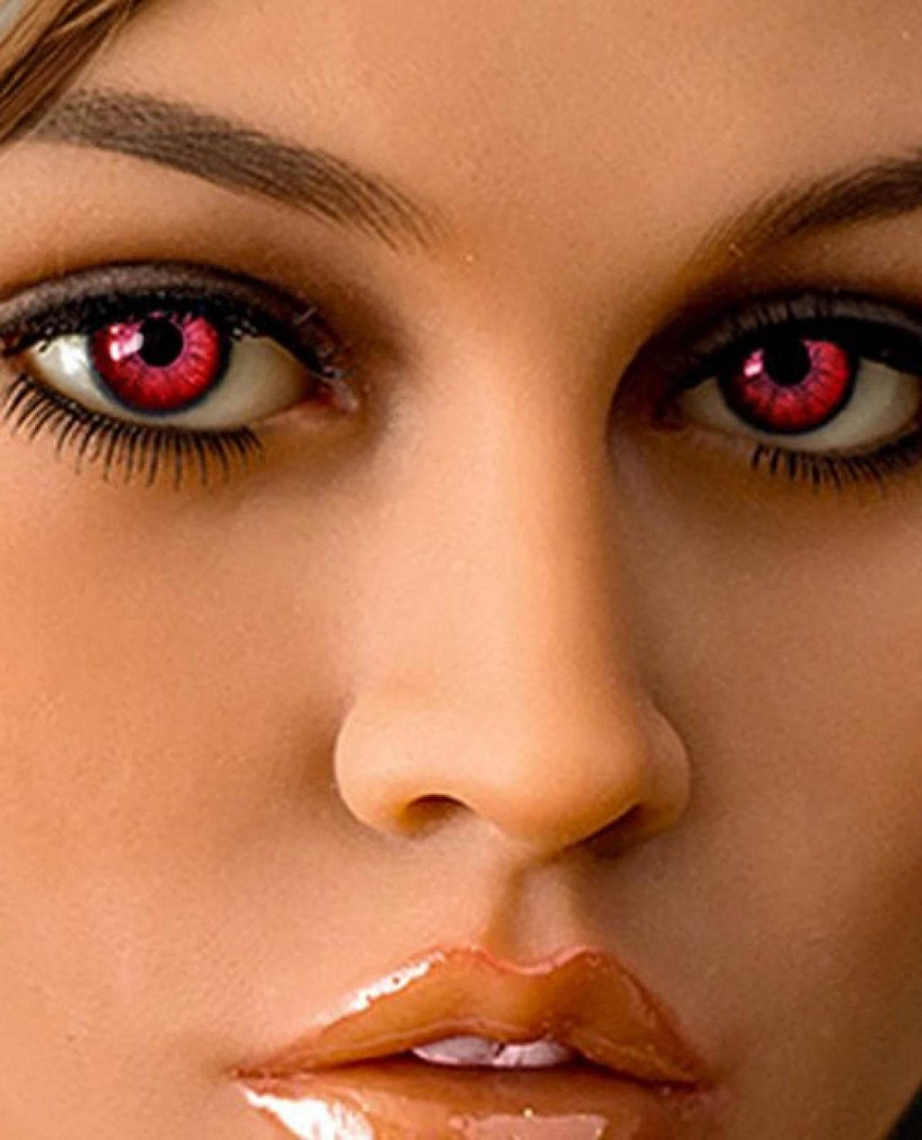 Sex Doll Eyes Anime Red - SEX LOVE DOLLS