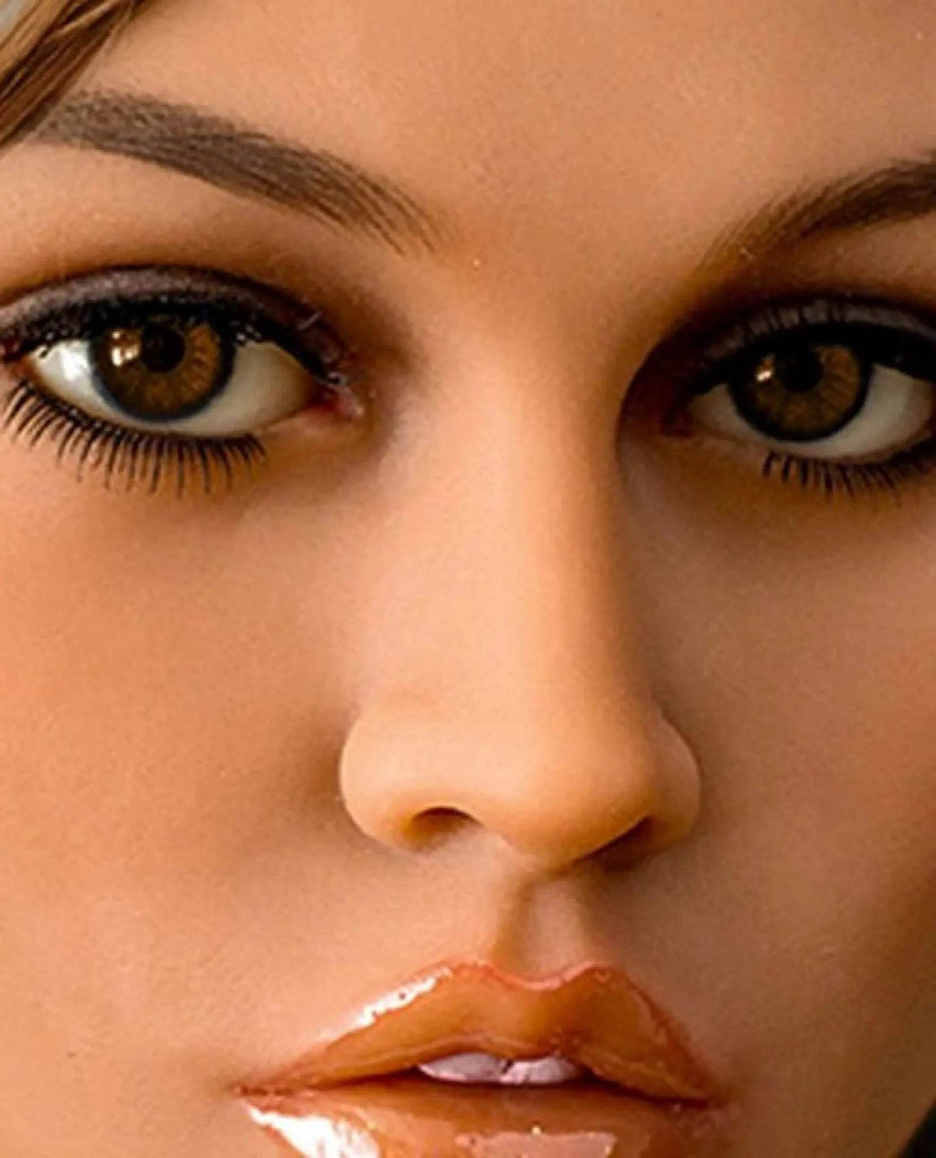 Sex Doll Eyes Brown - SEX LOVE DOLLS