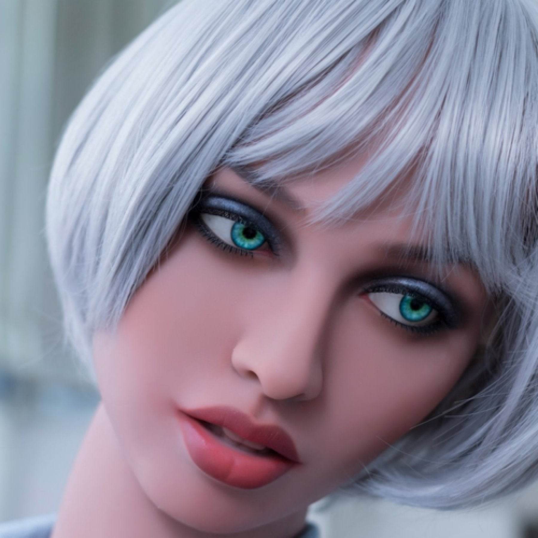 Sex Doll Head #108 - SEX LOVE DOLLS