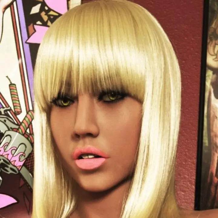 Sex Doll Head #122 - SEX LOVE DOLLS