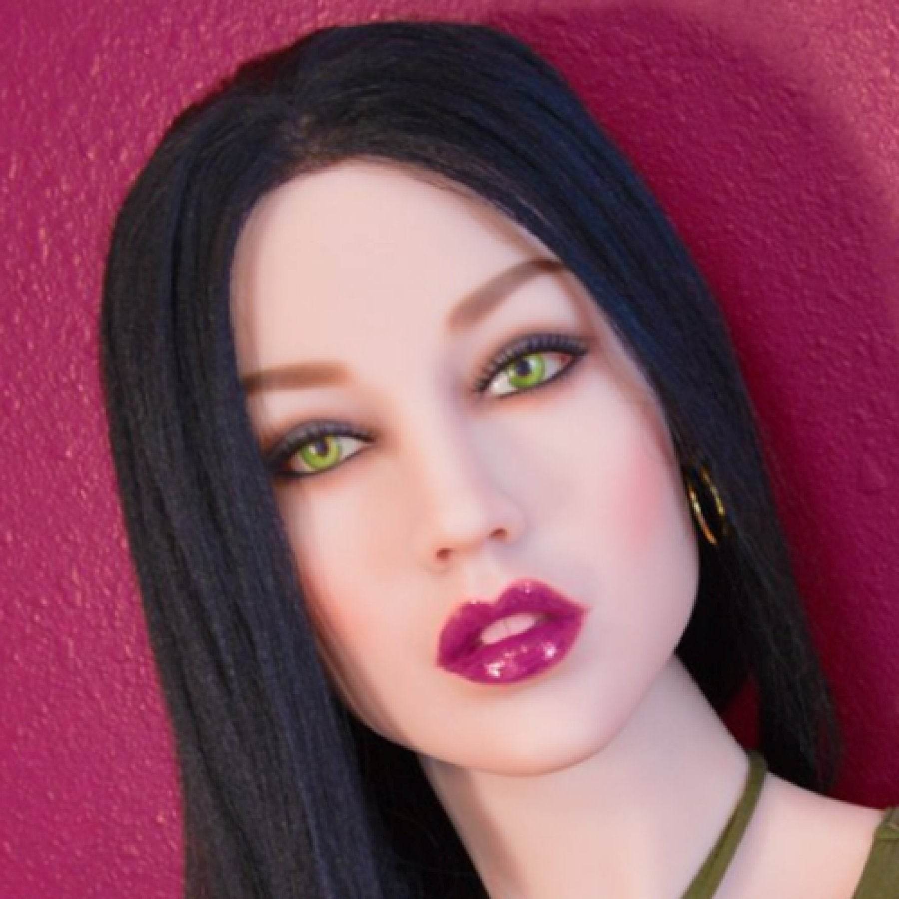 Sex Doll Head #122 v6 - SEX LOVE DOLLS