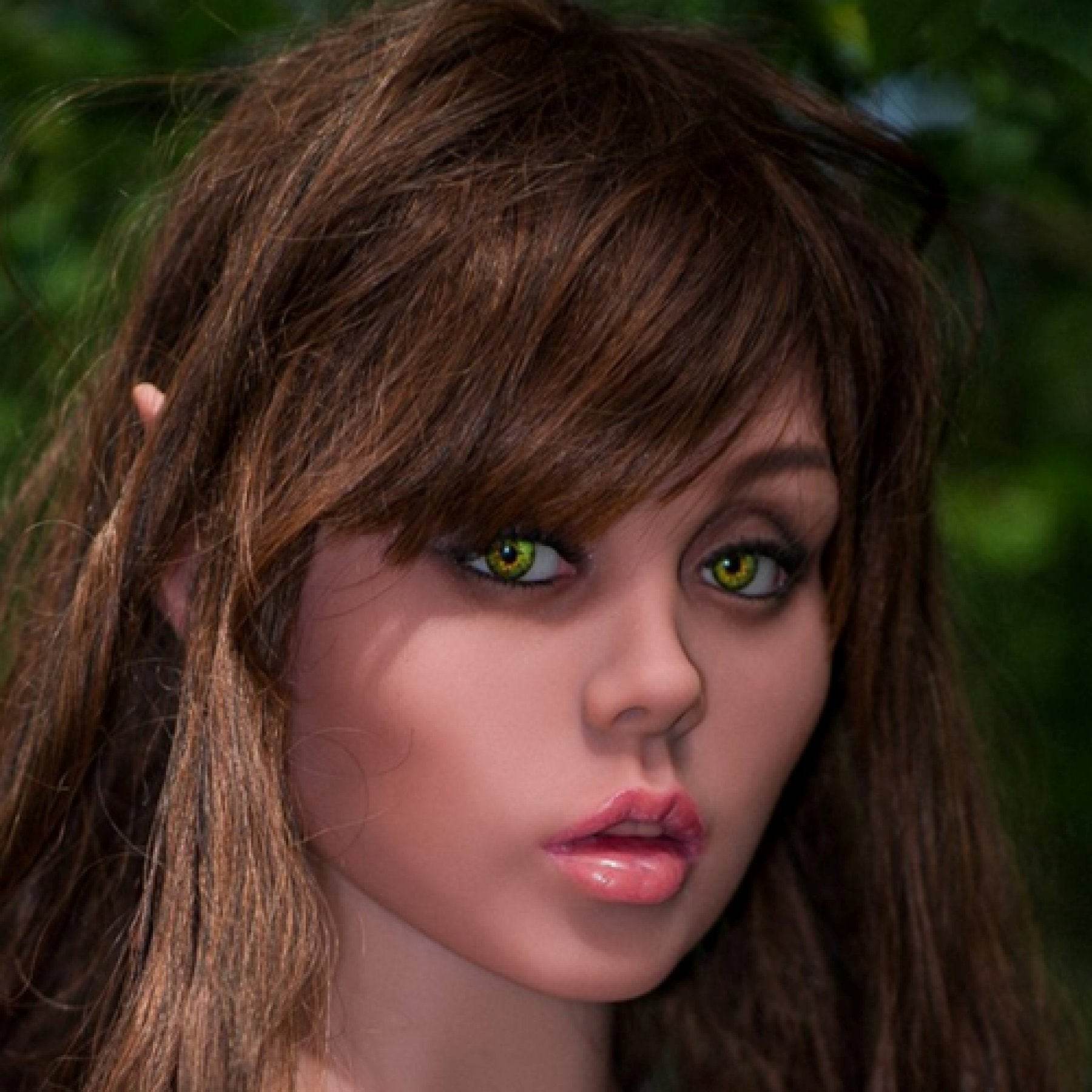 Sex Doll Head #172 v3 Elf - SEX LOVE DOLLS