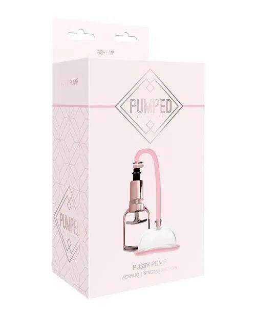 Shots Pumped Pussy Pump - Rose Gold - SEX LOVE DOLLS