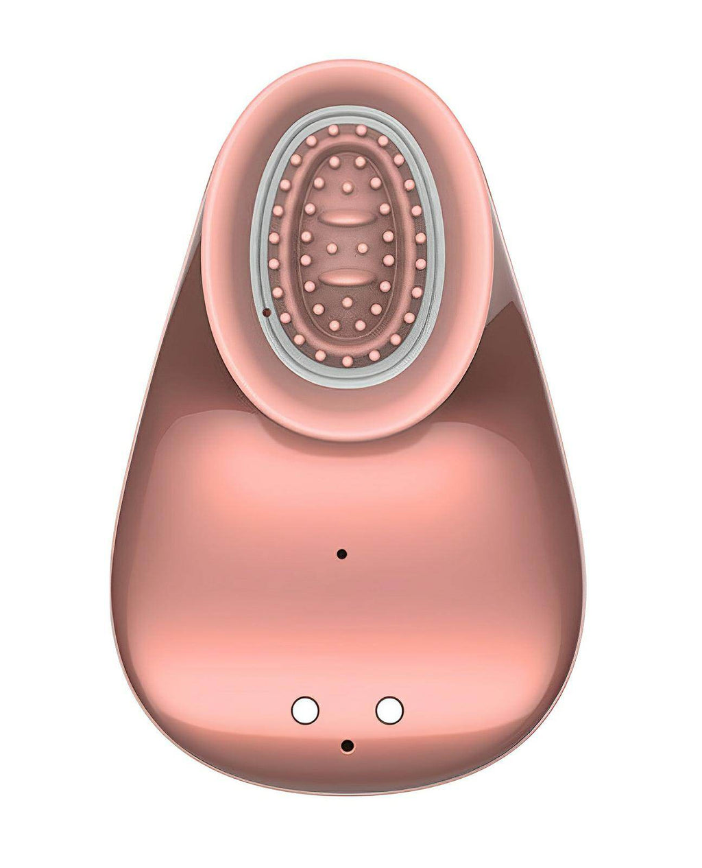 Shots Twitch Innovation Hands Free Clitoral Stimulator - Rose Gold - SEX LOVE DOLLS