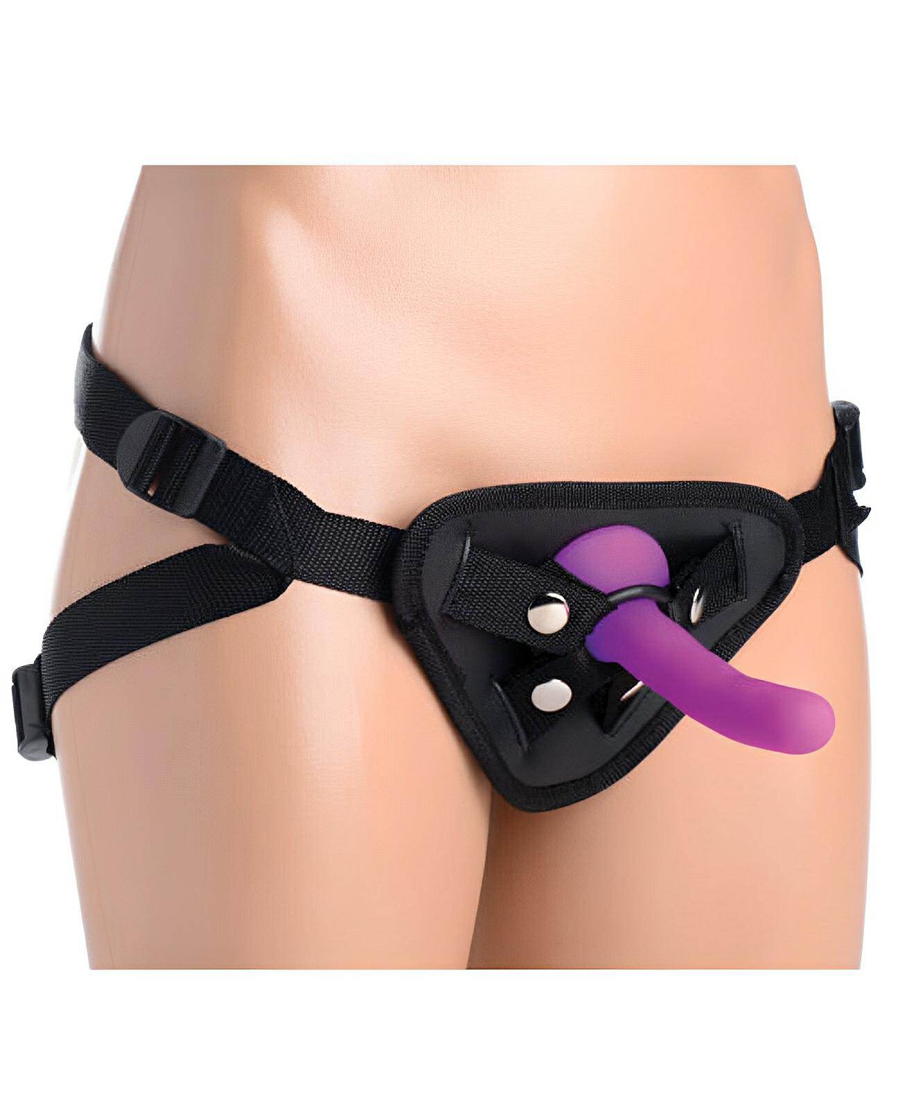 Strap U Double G Deluxe Vibrating Strap-on Kit - SEX LOVE DOLLS