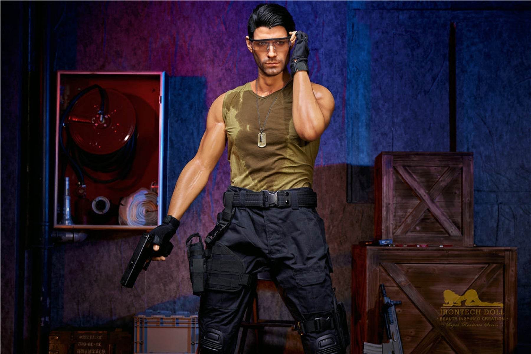 Thomas Soldier Silicone Male Sex Doll - IronTech Doll® - SEX LOVE DOLLS