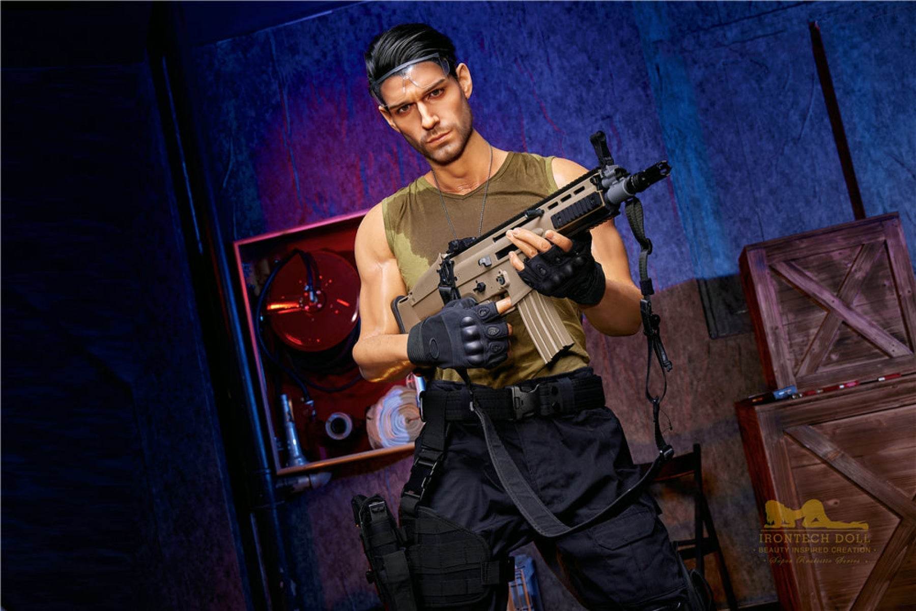 Thomas Soldier Silicone Male Sex Doll - IronTech Doll® - SEX LOVE DOLLS