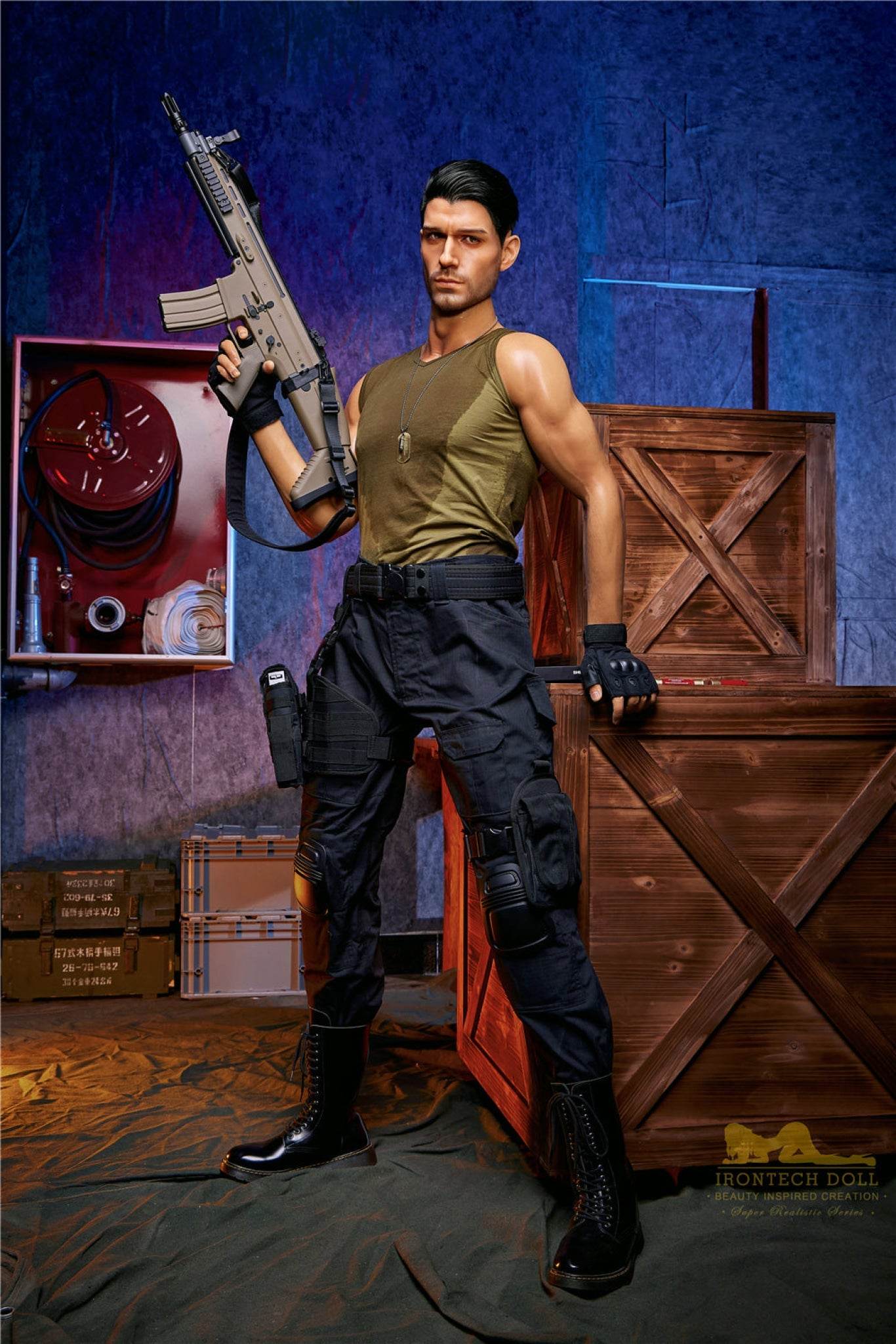 Thomas Soldier Silicone Male Sex Doll - IronTech Doll® - SEX LOVE DOLLS