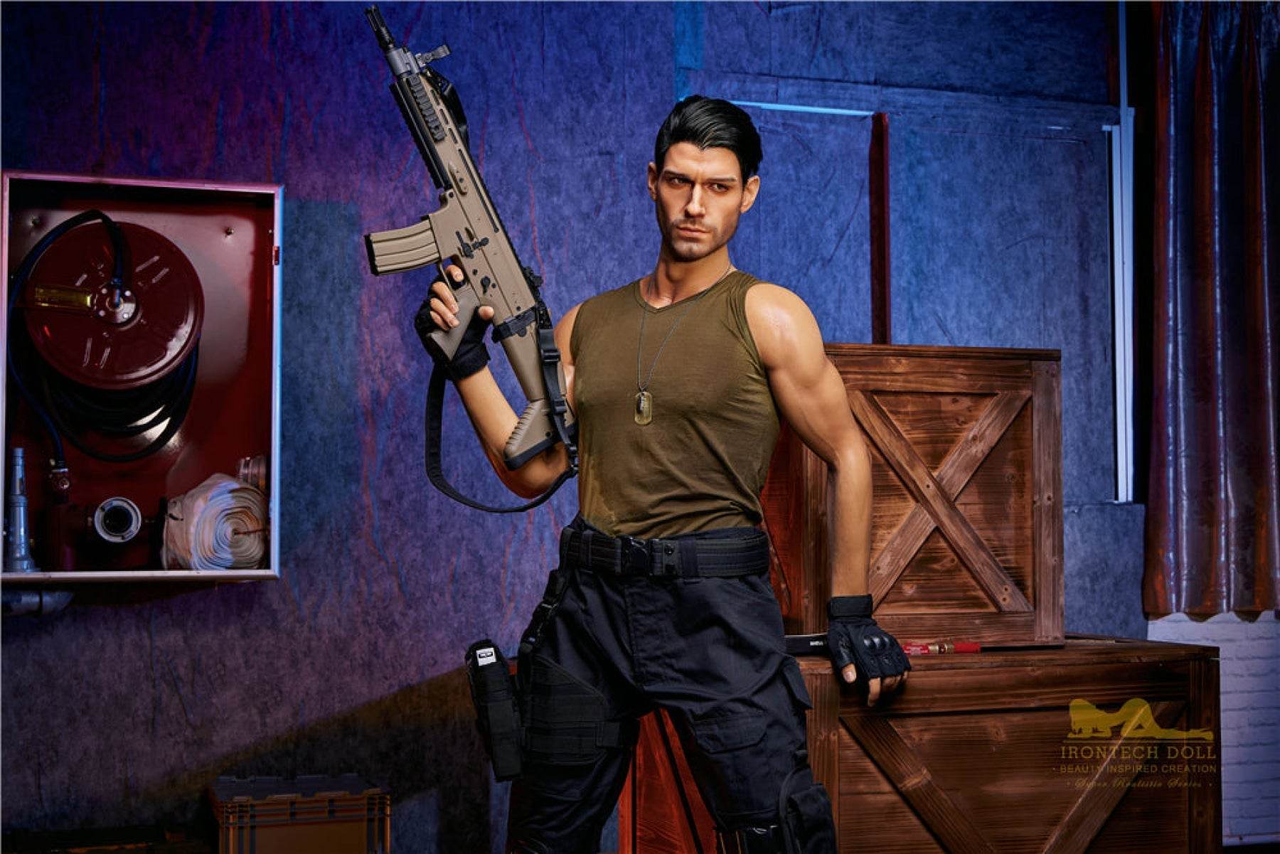 Thomas Soldier Silicone Male Sex Doll - IronTech Doll® - SEX LOVE DOLLS